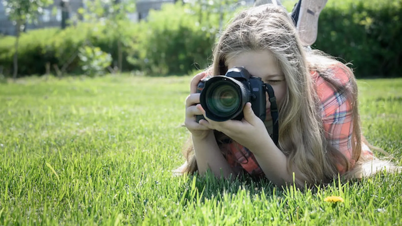 Girl with camera