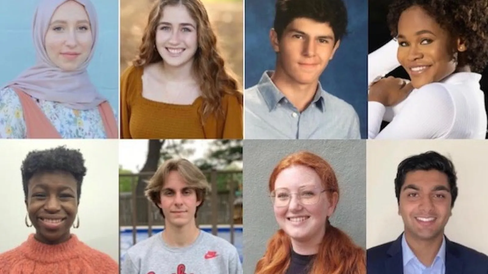 Civil Discourse Fellows - 8 headshots