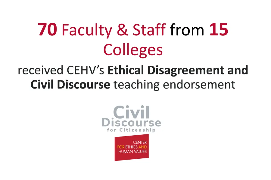 70 Faculty and staff trained in teaching endorsement program